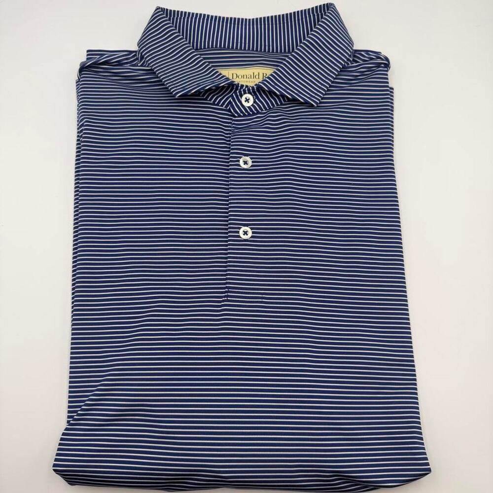 Donald Ross Long sleeve polo large (fits like XL/2XL) Oak hills country club